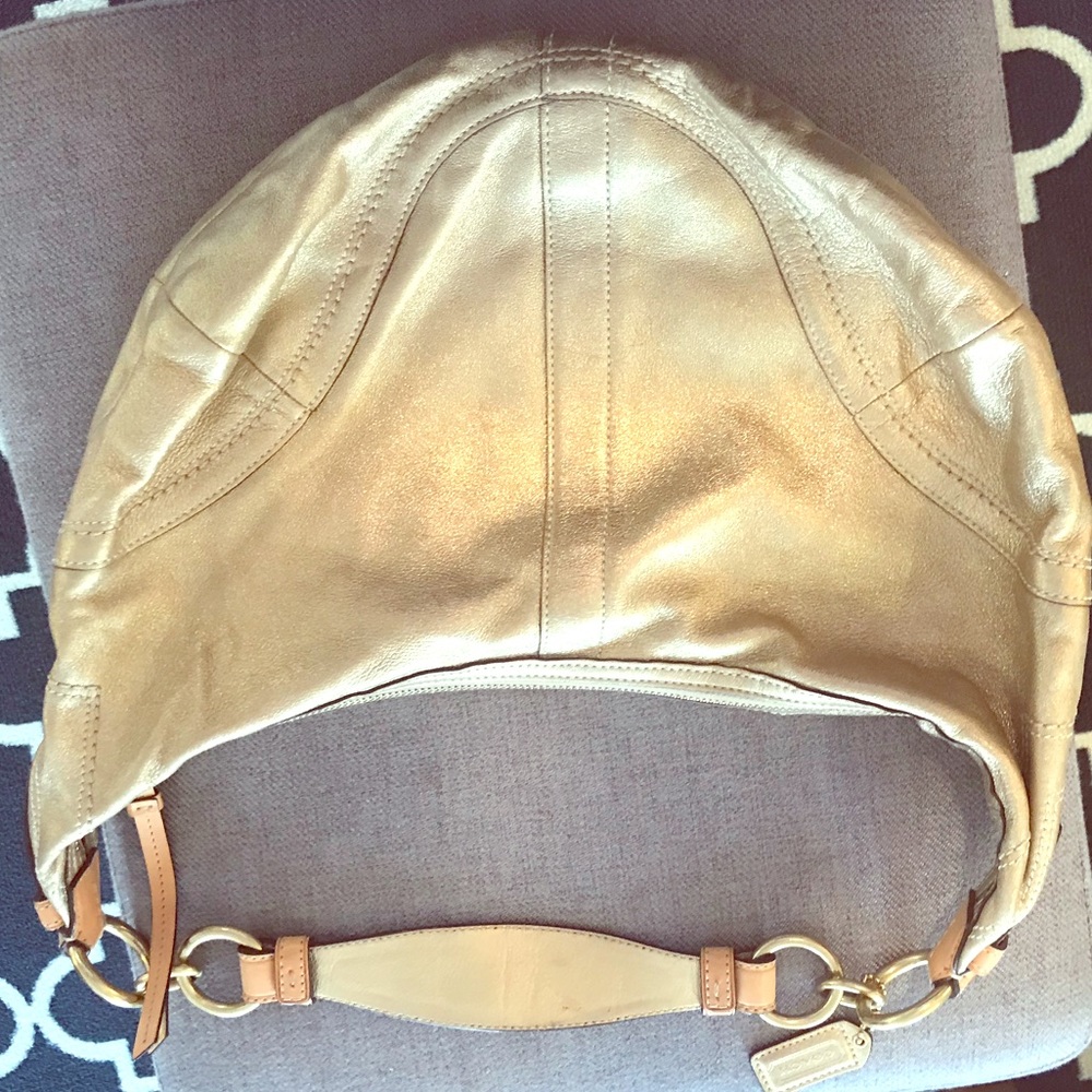 Golden Coach Hobo Bag